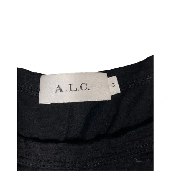 A.L.C. Jaxon Black Side Cut Out Maxi Dress Bodycon Sleeveless Size S - Picture 7 of 12